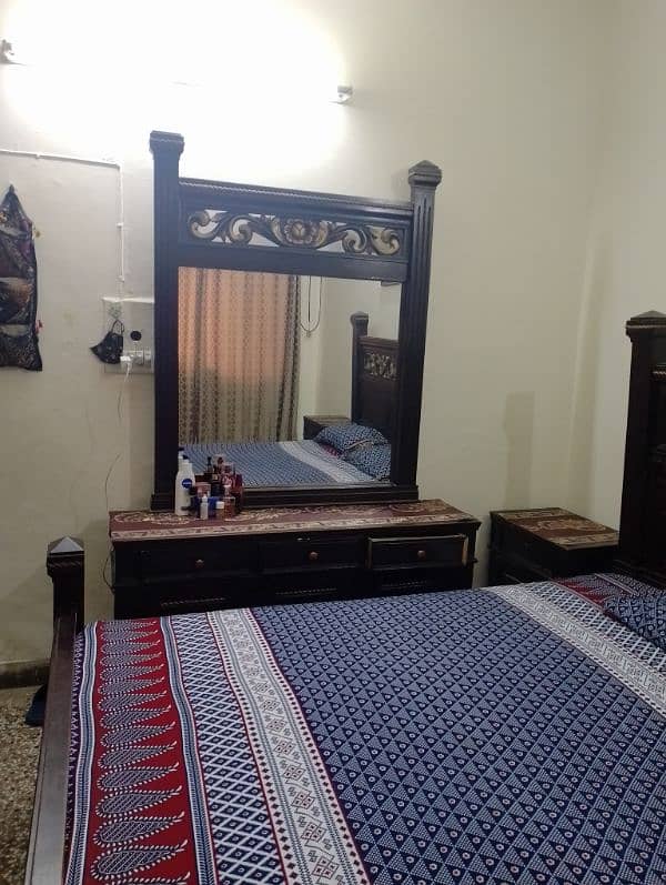 double bed with mattress for sale 1