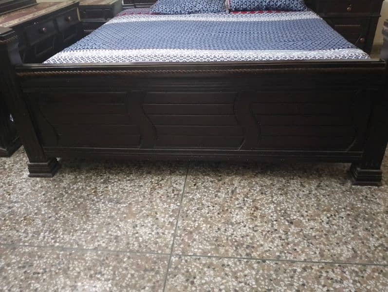 double bed with mattress for sale 5