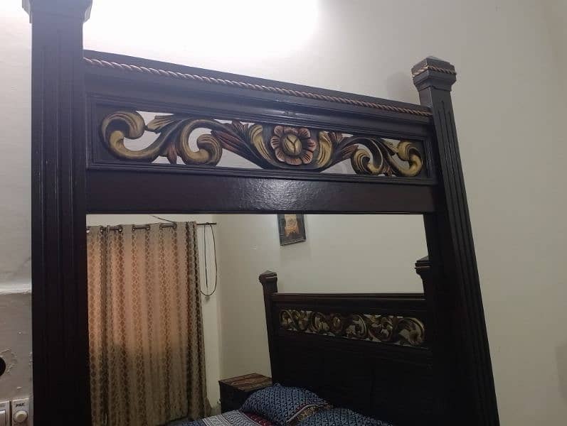 double bed with mattress for sale 12