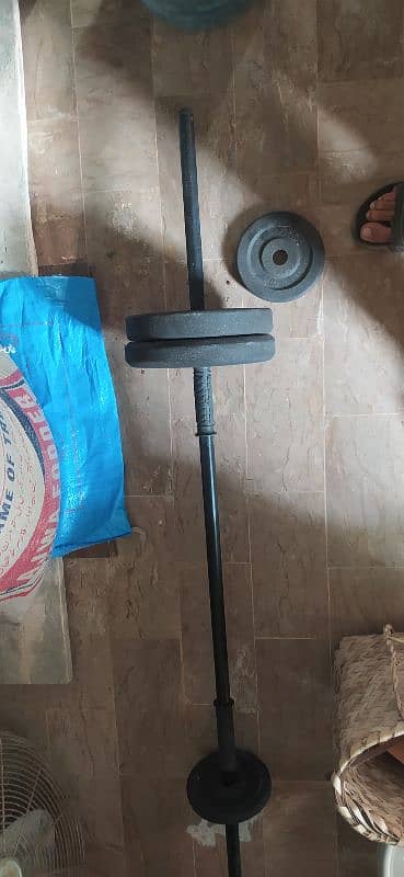 Dumbbells & Rods for sell 4