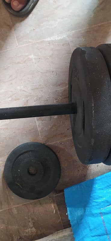 Dumbbells & Rods for sell 7