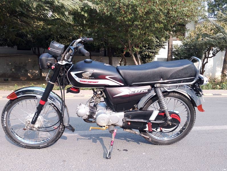 Honda cd70 2005 model restore and modified to 2025 model 0