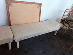 2 identical sofa type benches