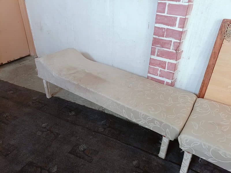 2 identical sofa type benches 2