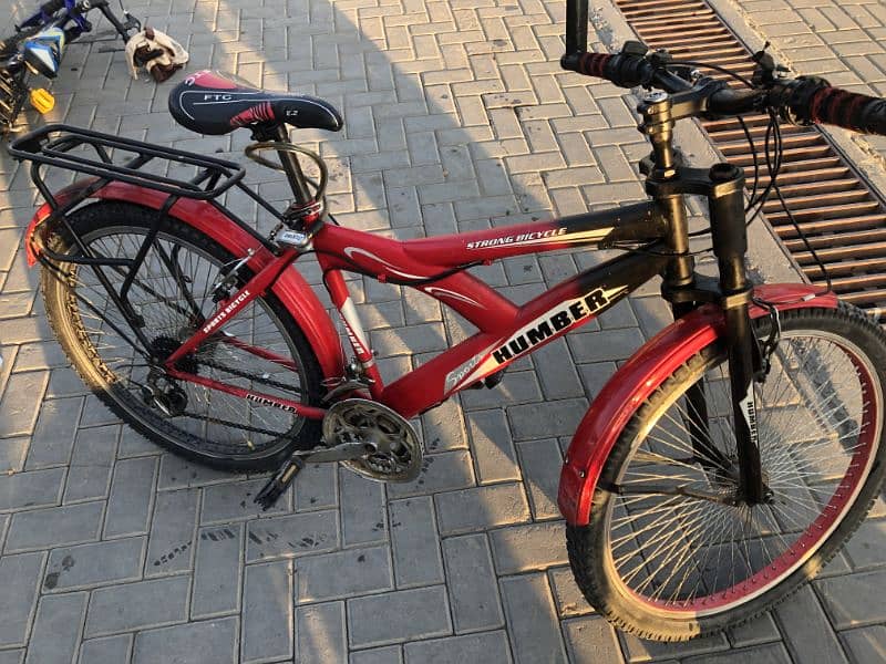 Red humber cycle for sale 3