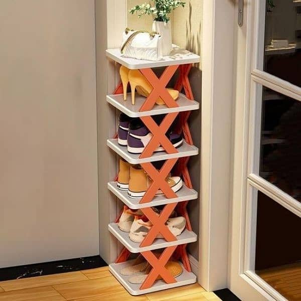 5-Layer Multi-Functional Rack Versatile Stackable Organizer for Shoes 2