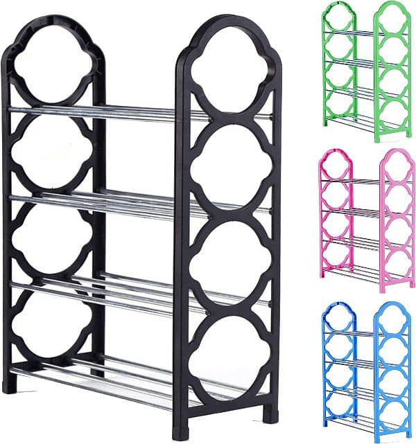 5-Layer Multi-Functional Rack Versatile Stackable Organizer for Shoes 5