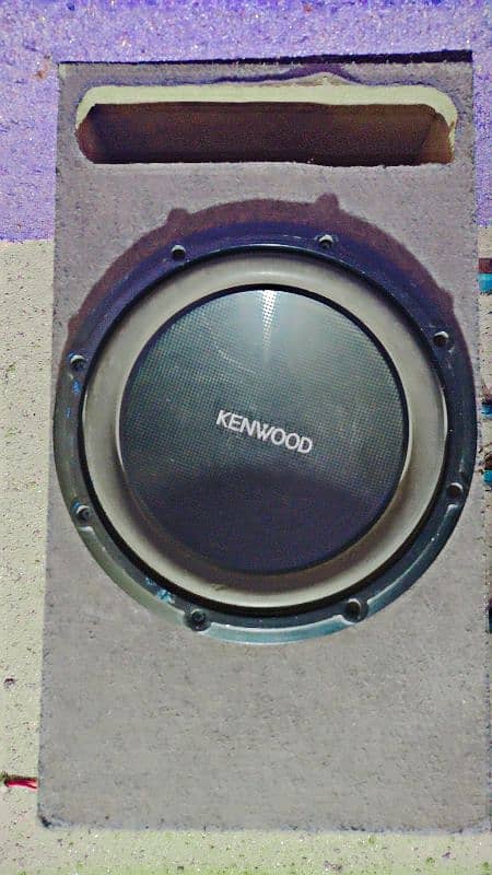 Kenwood Subwoofer and Speakr 3