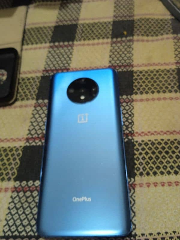 one plus 7t blue color 8/128gb dual sim 3