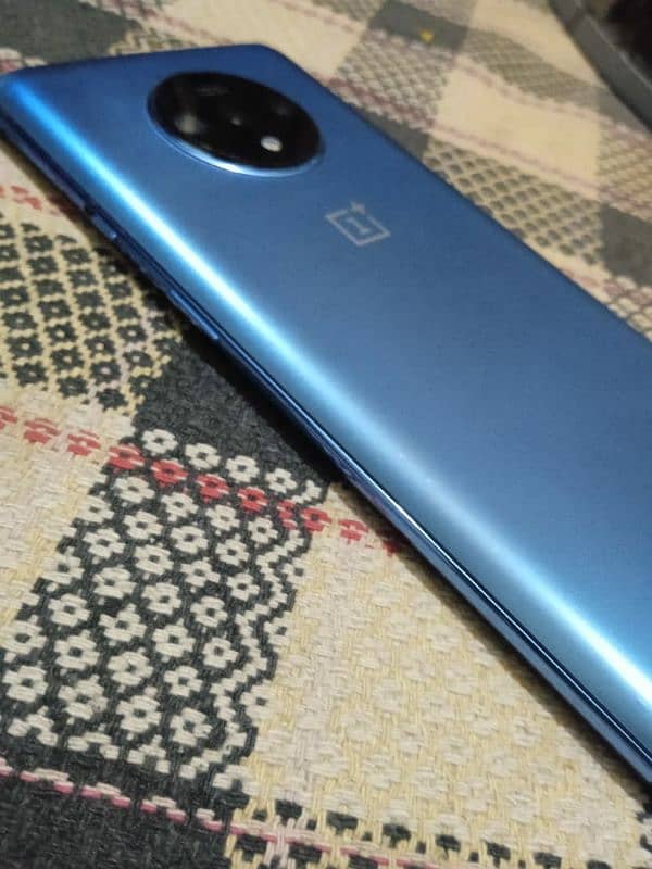 one plus 7t blue color 8/128gb dual sim 5