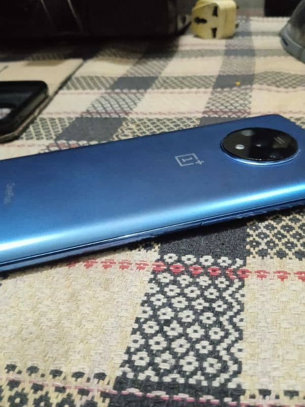 one plus 7t blue color 8/128gb dual sim 6