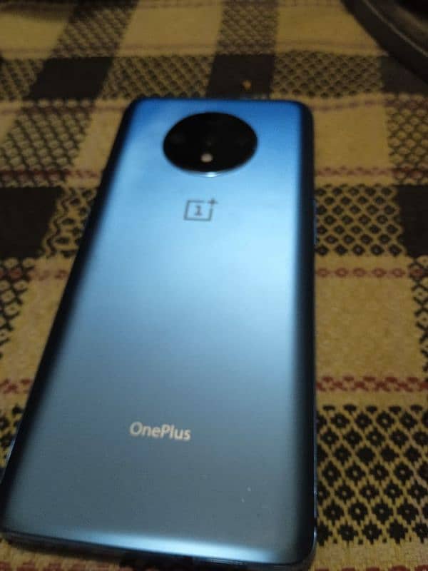 one plus 7t blue color 8/128gb dual sim 8