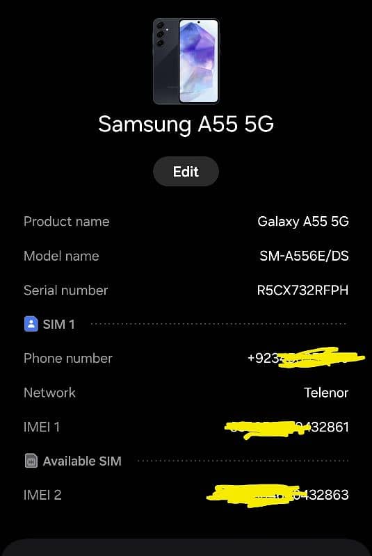 Samsung A55 5G 10