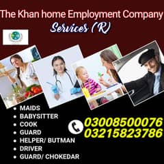 Maids / House Maids / cook / Nanny , chef / Baby Sitter maid availabl