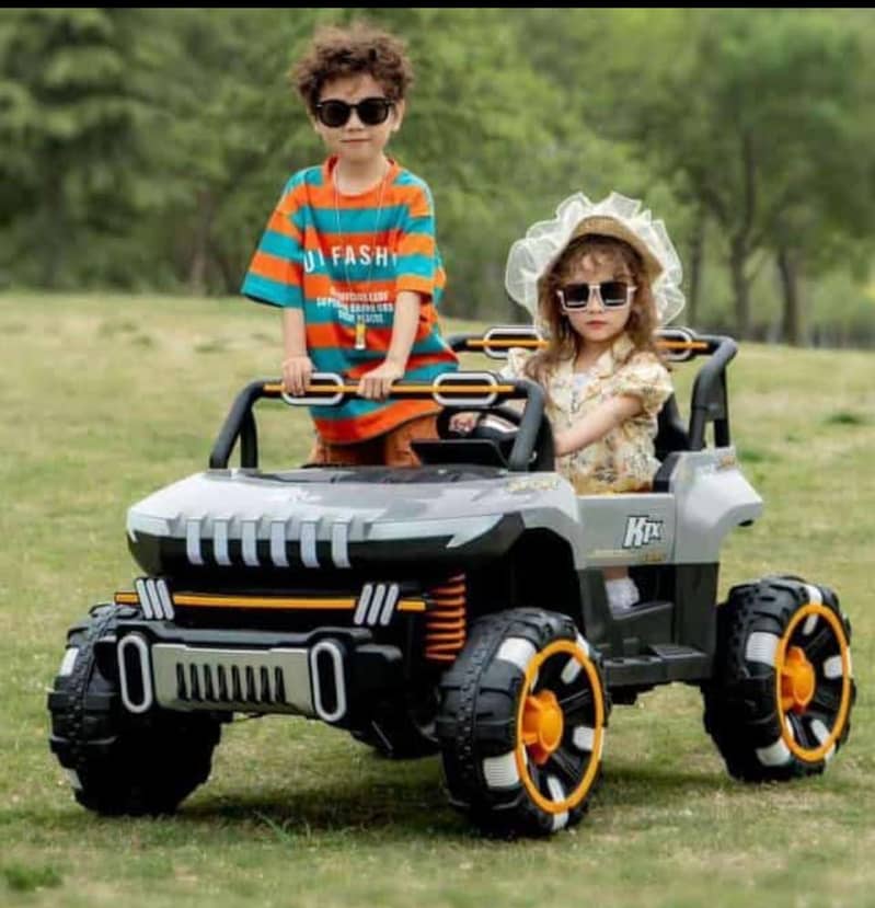 Kids Jeeps | Electric Jeep | Rubber Wheels Jeep | Ride On Cars 4×4 RC 8