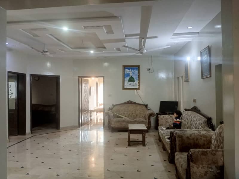 10 marla sami furnished upper portion avalable for rent in tulip block 0