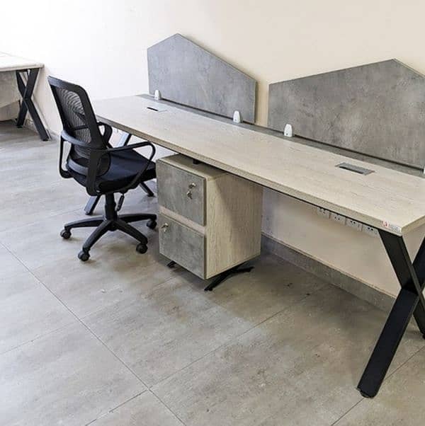 office table office workstation 4x8 ft 1