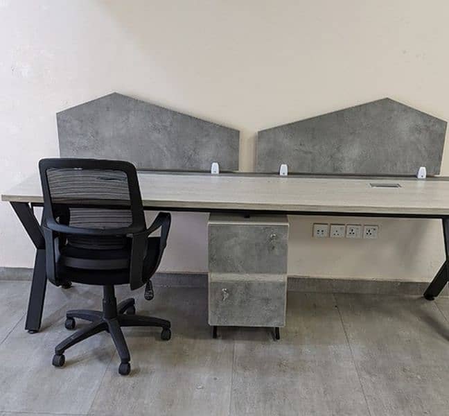 office table office workstation 4x8 ft 2