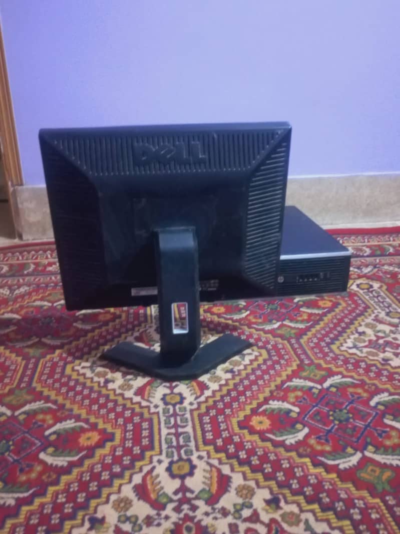 HP Core i3 2nd Generation/Dell Monitor Computer For Sale 2