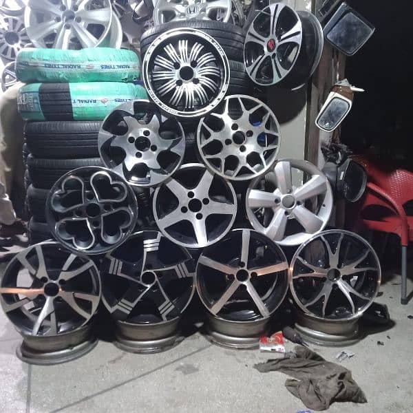 Rims and tyres 4