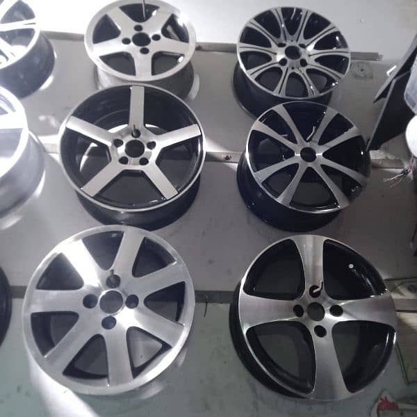 Rims and tyres 7