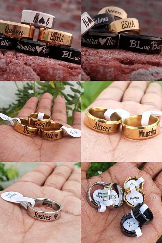 CUSTOMIZE NAME KARA, PEN, RING, HEART NECKLACE AND MORE 3