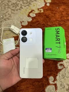 infinix smart 7 hd 4/64 full box