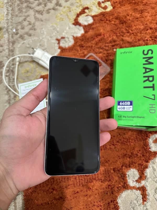 infinix smart 7 hd 4/64 full box 1