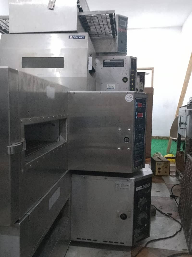 Pizza Oven Korean/conveyer pizza oven/ bakery oven/deep fryer 5