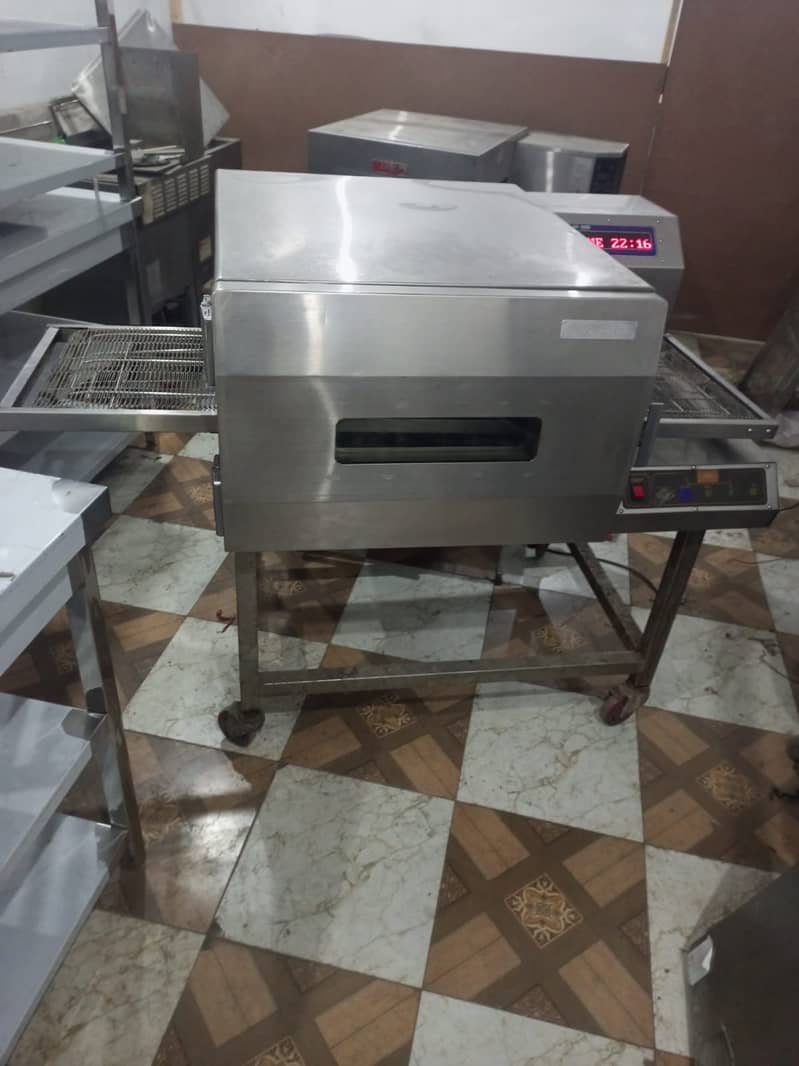 Pizza Oven Korean/conveyer pizza oven/ bakery oven/deep fryer 6