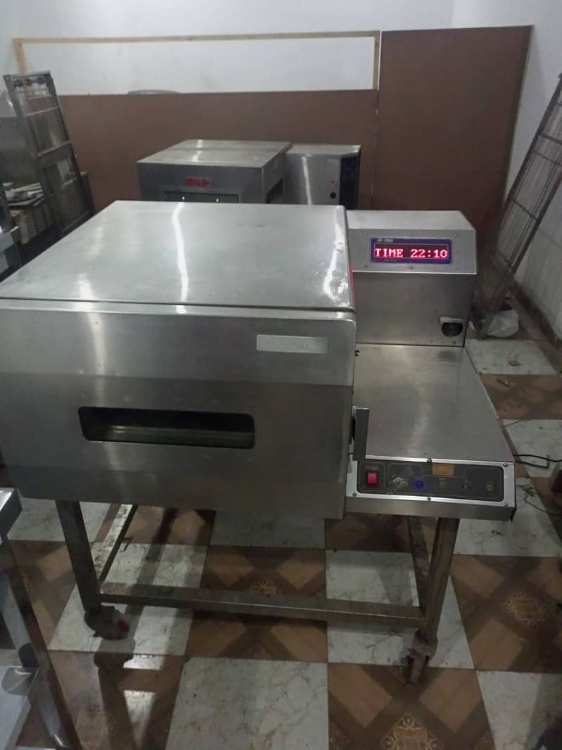 Pizza Oven Korean/conveyer pizza oven/ bakery oven/deep fryer 8