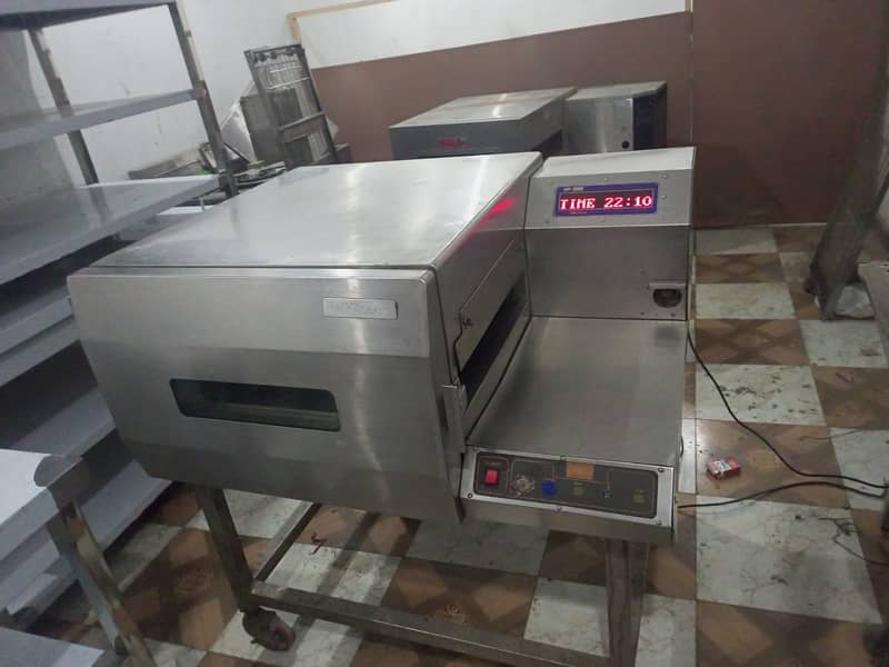 Pizza Oven Korean/conveyer pizza oven/ bakery oven/deep fryer 1