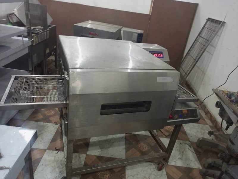 Pizza Oven Korean/conveyer pizza oven/ bakery oven/deep fryer 2