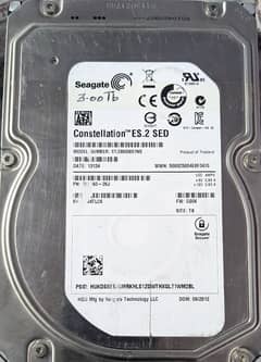 Seagate 3 Tb Hard Disc