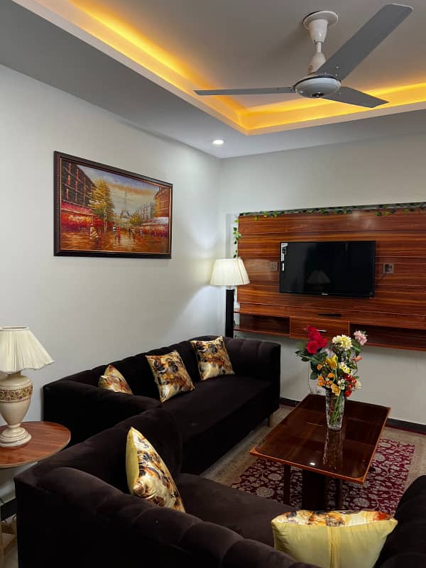 1 Bedroom Fully Furnished Apartment For Rent in E-11 Islamabad 2