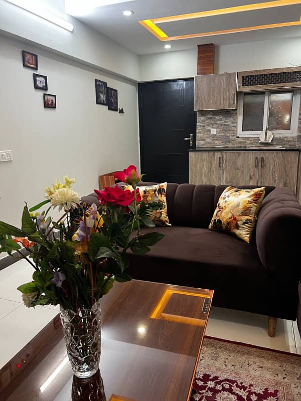 1 Bedroom Fully Furnished Apartment For Rent in E-11 Islamabad 9