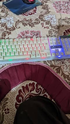 RGB keyboard only RGB light he not macanical