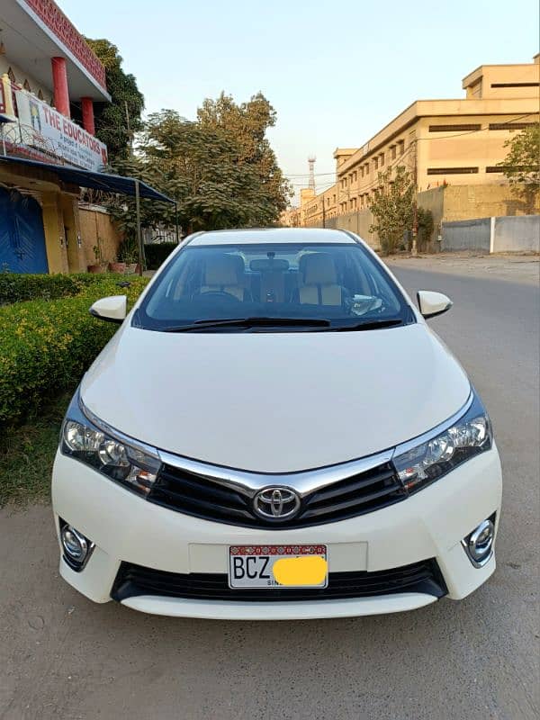 Toyota Corolla XLI con GLi model 2014 December 1