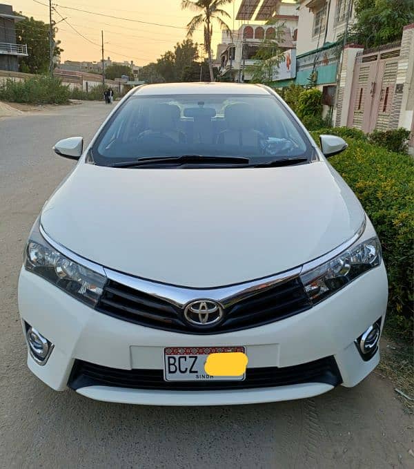 Toyota Corolla XLI con GLi model 2014 December 7