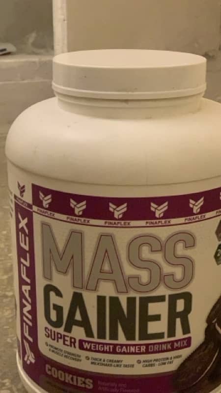 2 food supplements, Mass gainer and whey protein for sale. 0