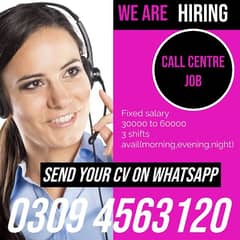 job in lahore call center