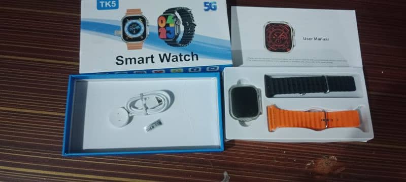 Tk5 ultra android 5g smartwatch,inbuild camera, sim slot, wifi support 8