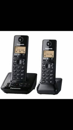 Panasonic twin +Intercom Cordless Phone free delivery