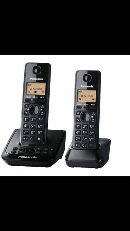 Panasonic twin +Intercom Cordless Phone free delivery 0