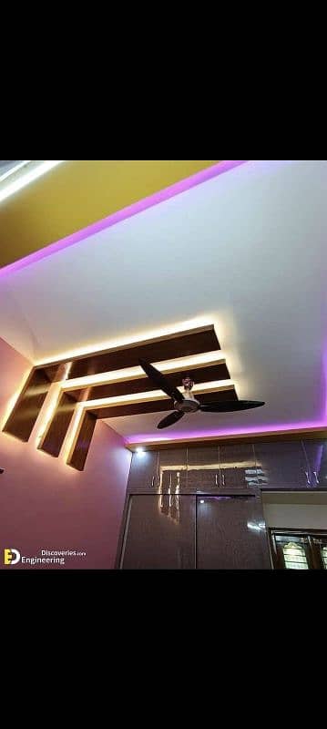 false ceiling, pop ceiling, Gypsum Board 8x4, Fancy Ceiling 7