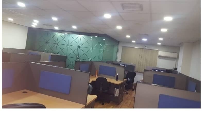 Fully Furnished Area 850 Square Feet Office Available For sale Real Pictures In Main Boulevard Road Gulberg 3 Lahore 4