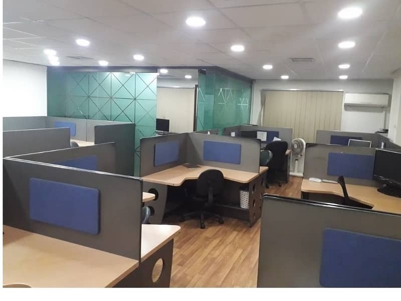 Fully Furnished Area 850 Square Feet Office Available For sale Real Pictures In Main Boulevard Road Gulberg 3 Lahore 5