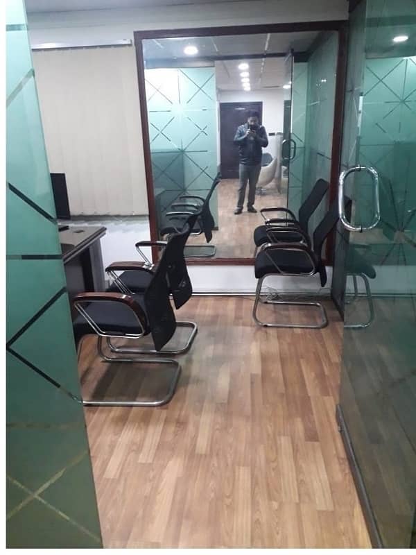 Fully Furnished Area 850 Square Feet Office Available For sale Real Pictures In Main Boulevard Road Gulberg 3 Lahore 9