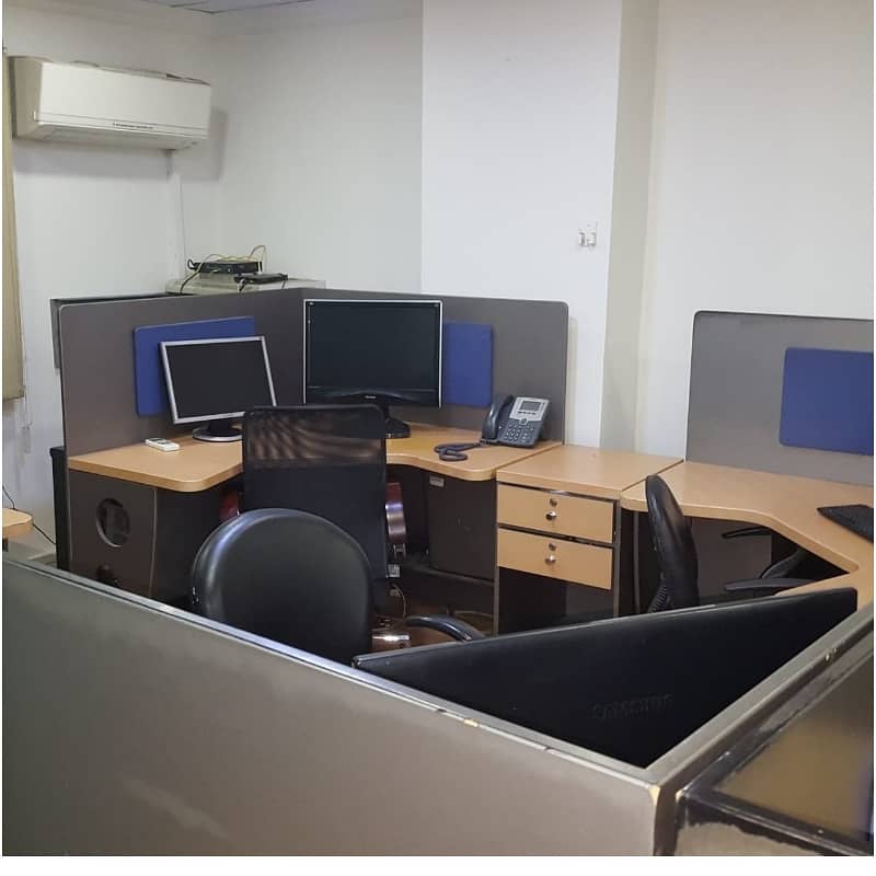 Fully Furnished Area 850 Square Feet Office Available For sale Real Pictures In Main Boulevard Road Gulberg 3 Lahore 12