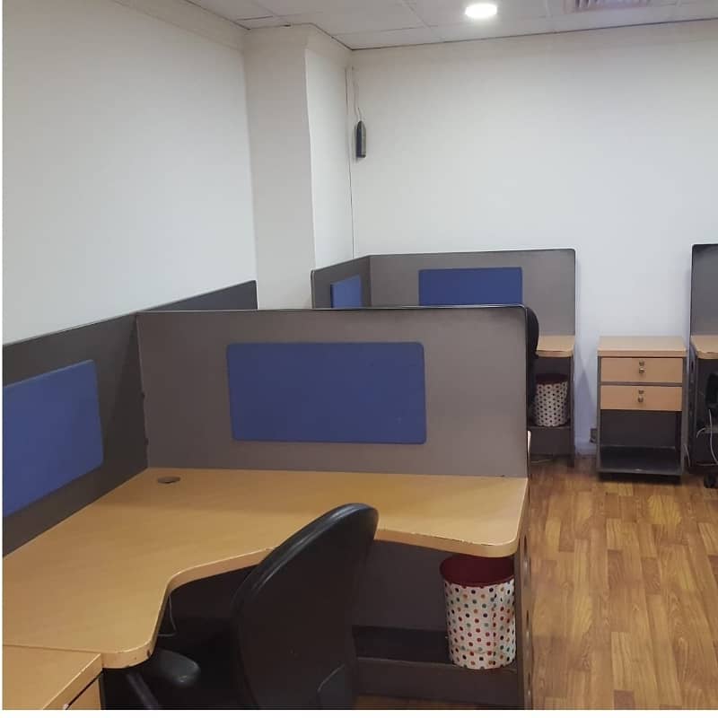 Fully Furnished Area 850 Square Feet Office Available For sale Real Pictures In Main Boulevard Road Gulberg 3 Lahore 13